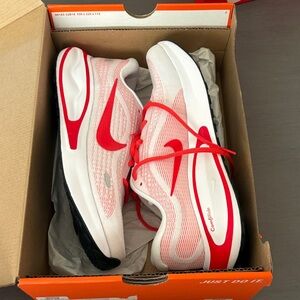 Brand New Nike Red and White Athletic Sneakers